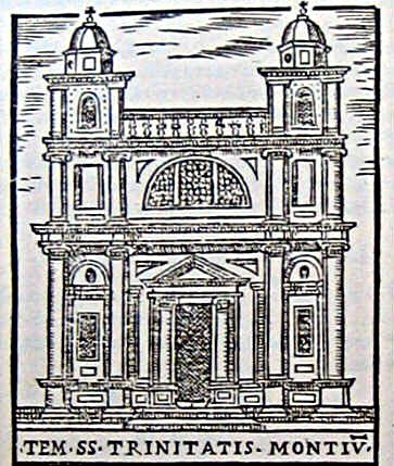 Trinità dei Monti - Girolamo Francino (1588)